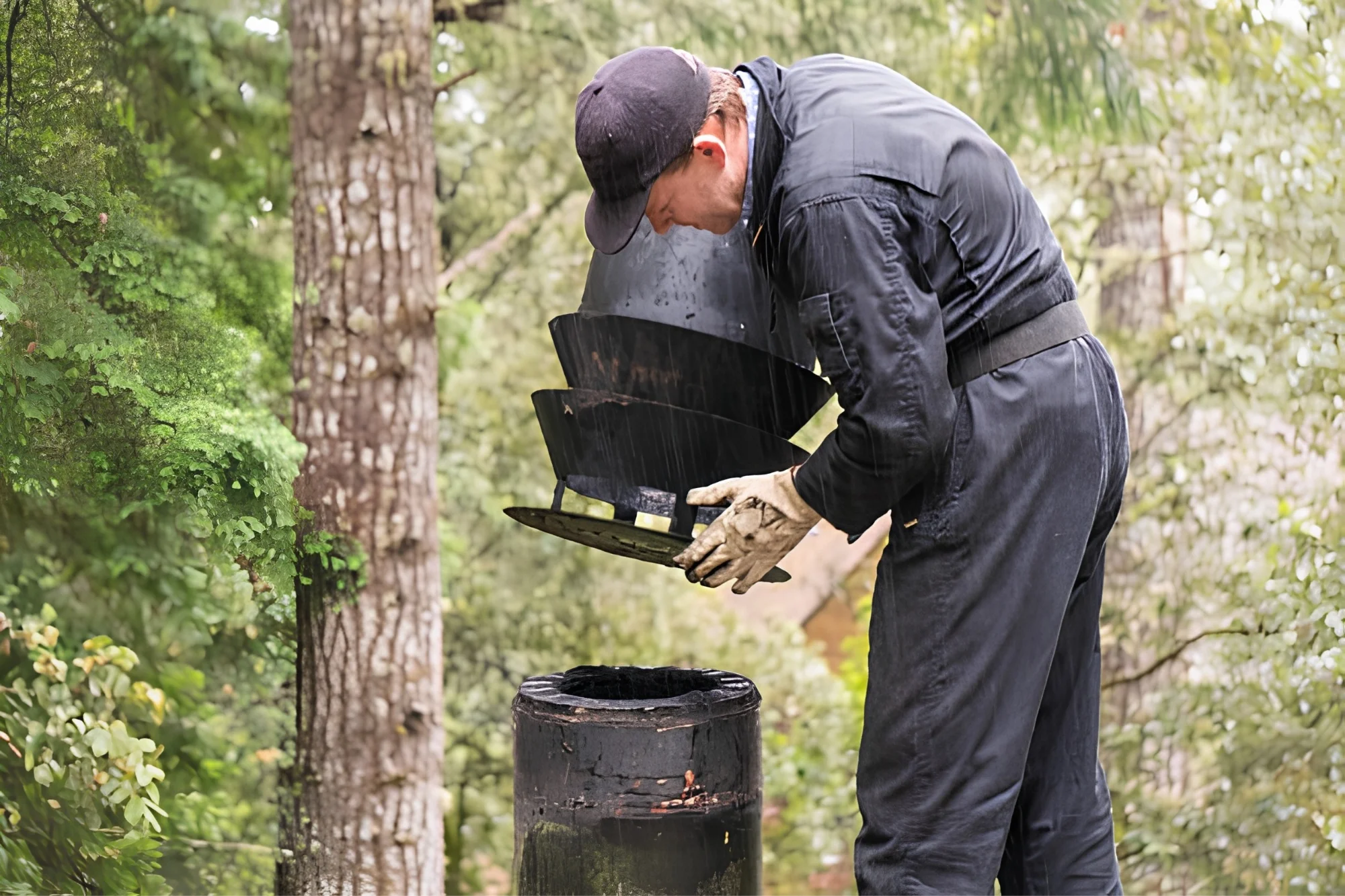 Chimney clearing