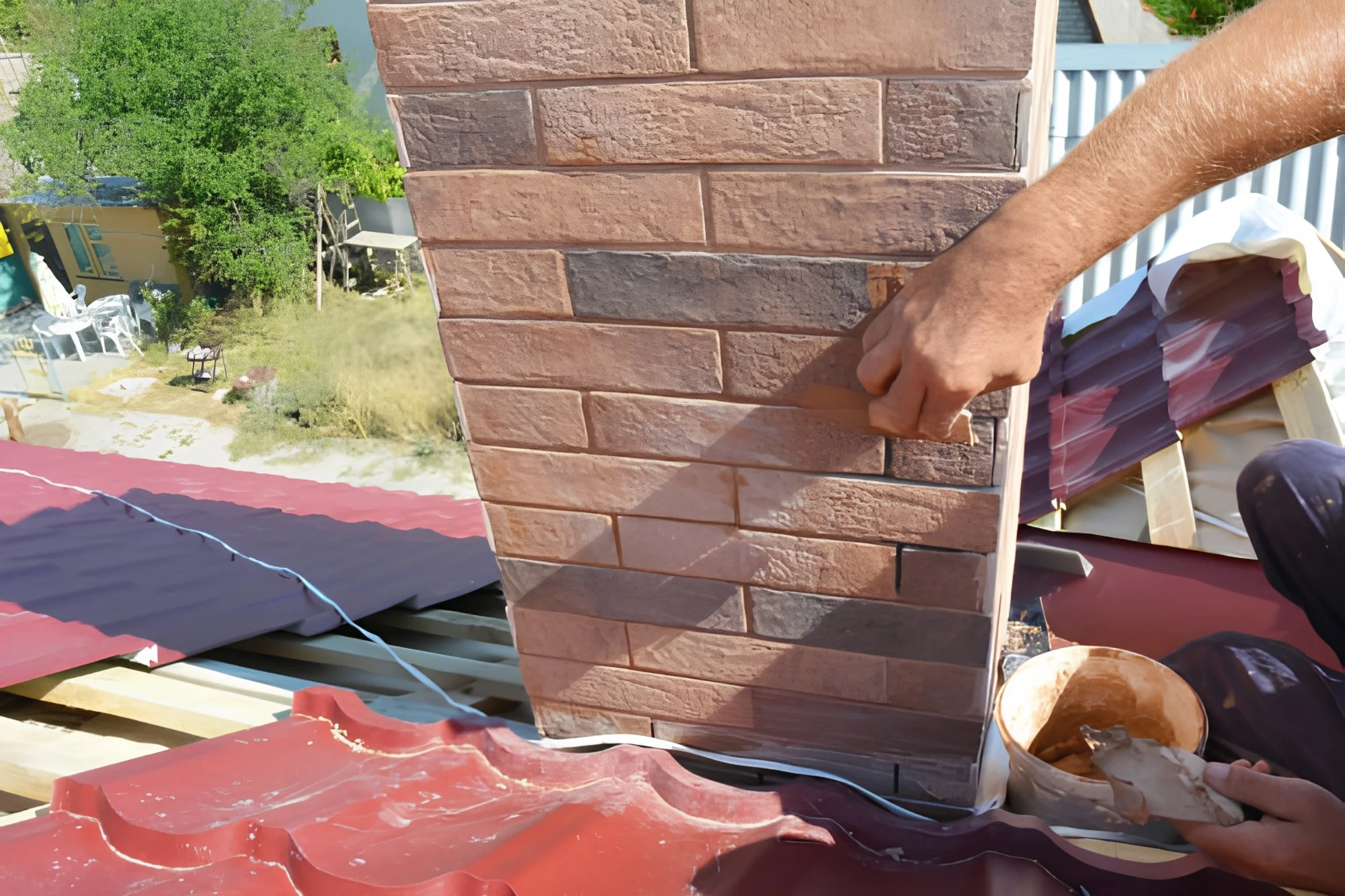 Chimney maintenance and repair